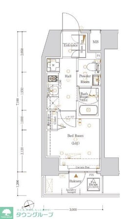 Log戸越の物件間取画像